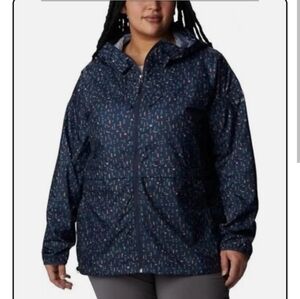 Columbia Women's Alpine Chill Windbreaker Jacket Size 1X